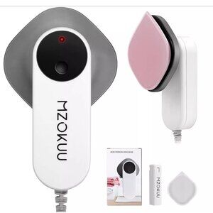 MZOKUU Mini, Lightweight, Multifuctional and Portable Iron- 6.2"L x 3.2" W-White